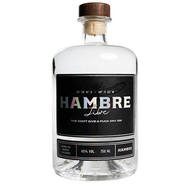 Gin Hambre Libre 750ml
