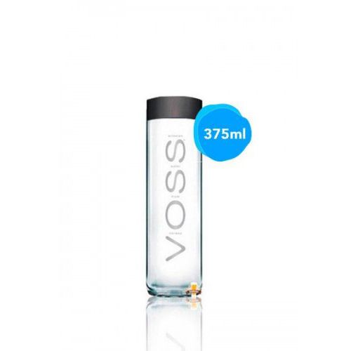 Água Voss com gás Vidro 375ml
