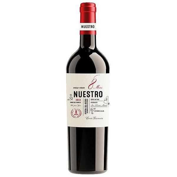 Vinho Nuestro 8 meses DO Ribera del Duero