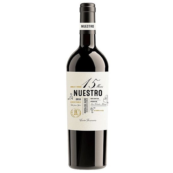 Vinho Nuestro 15 Meses Crianza