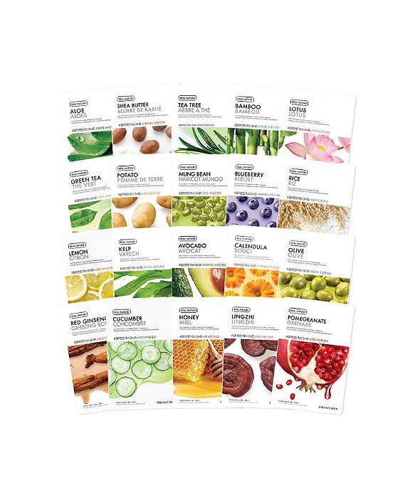 W-[THE FACE SHOP] Real Nature Face Mask