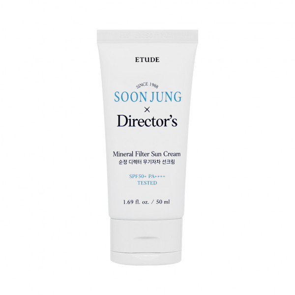 [ETUDE] Soonjung Director's Mineral Filter Sun Cream - 50ml (SPF50+ PA++++)