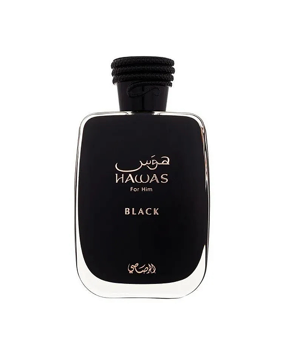 Hawas Black Masculino Eau de Parfum (Decant)