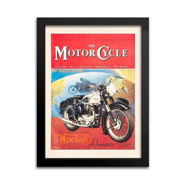 Quadro Decorativo Norton Motorcycle