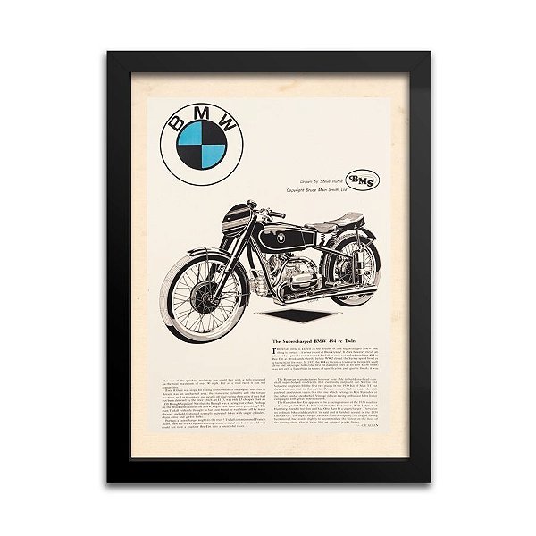 Quadro Decorativo BMW