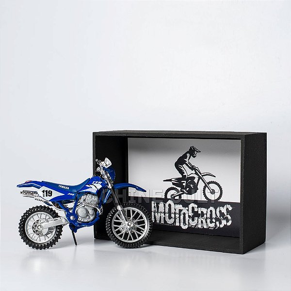 Miniatura Yamaha TT-R 250 - Kit Presente Motocross