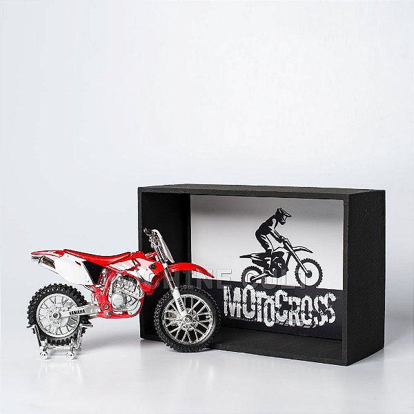 Miniatura Yamaha YZ-450F - Kit Presente Motocross