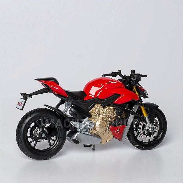 Miniatura Ducati Super Naked V S Kit Expositor Machine Cult Miniaturas De Moto E Decora O