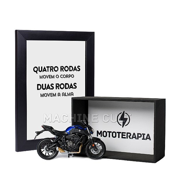 Miniatura Yamaha MT-07 Kit Motociclista