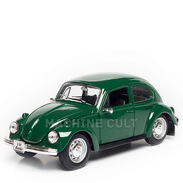 Miniatura Fusca Volkswagen Verde - Maisto 1:24
