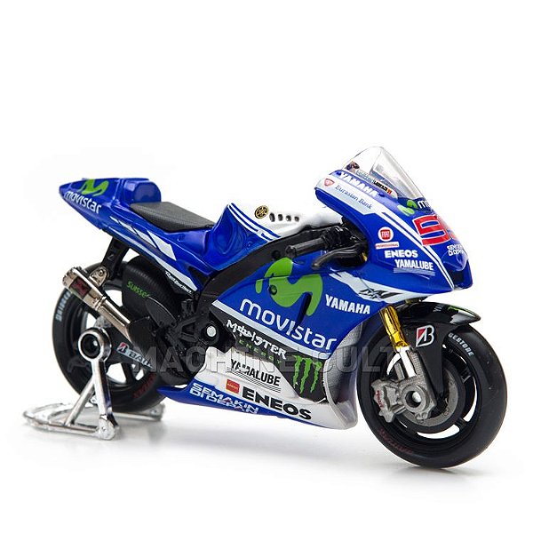 Miniatura Yamaha Moto GP - Jorge Lorenzo - Maisto 1:18