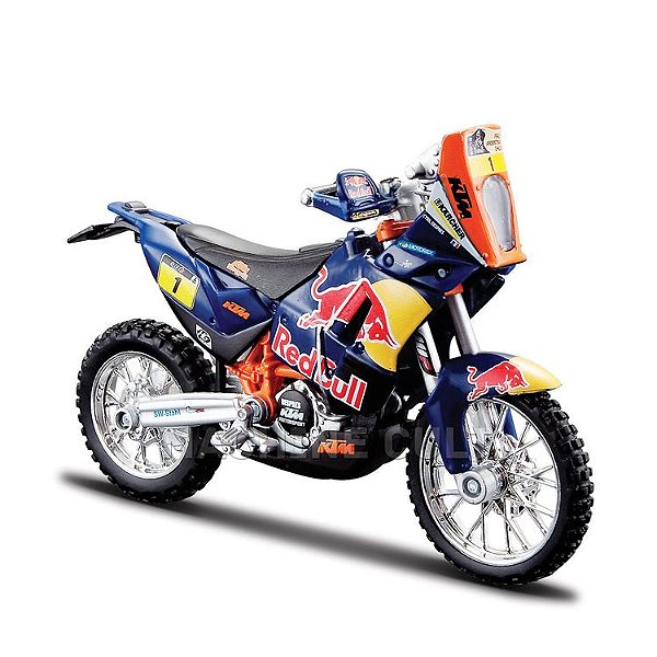 Miniatura Red Bull KTM 450 Rally Dakar - Burago 1:18