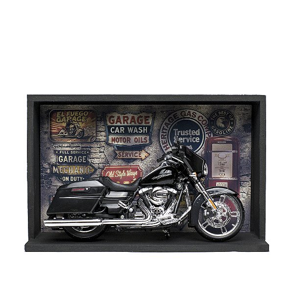 Miniatura Harley-Davidson Street Glide Special 1:12 Kit Expositor