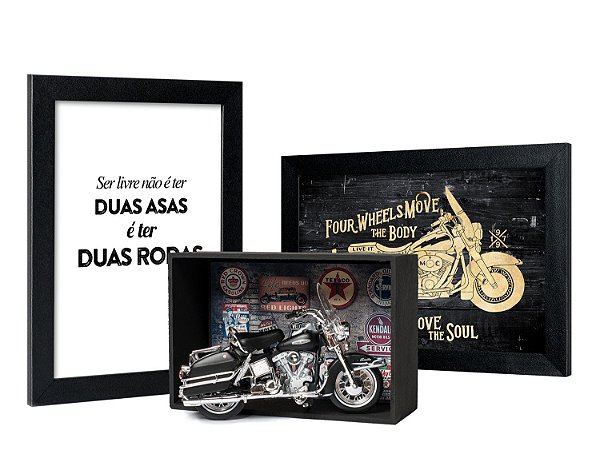 Kit Miniatura Harley-Davidson com Expositor - 19