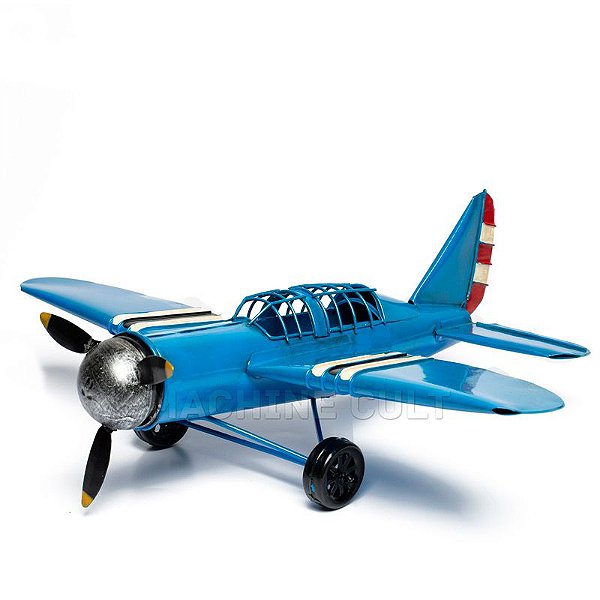 Miniatura Avião Azul Marinho