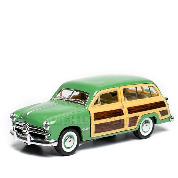 Miniatura Ford Woody Wagon 1949 Verde - 1:40