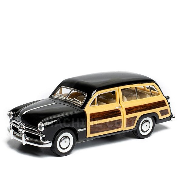Miniatura Ford Woody Wagon 1949 Preto - 1:40