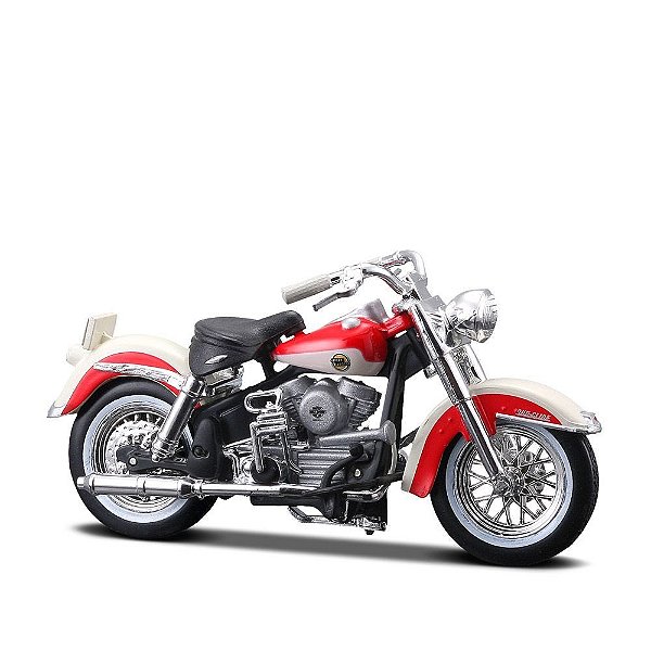 Miniatura Harley-Davidson 1958 FLH Duo Glide - Maisto 1:24