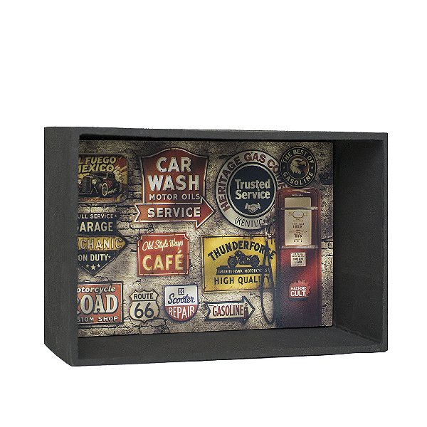 Expositor de Miniatura Vintage Wall