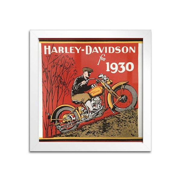 Quadro Decorativo Harley-Davidson - 1930