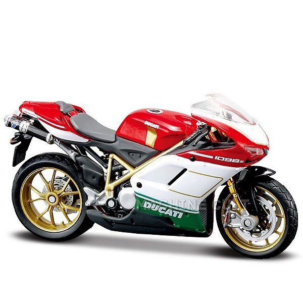 Miniatura Ducati 1098S Tricolore Maisto 1:18