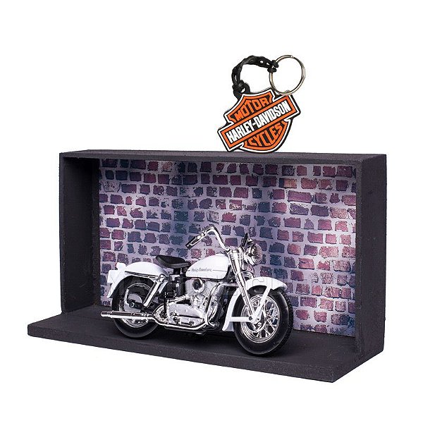 Miniatura Moto Harley-Davidson 1952 K Model Maisto 1:18