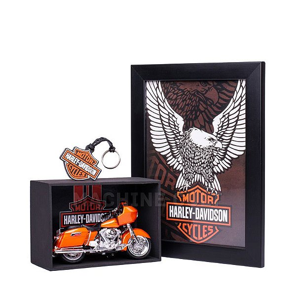 Miniatura Moto Harley-Davidson 2002 FLTR Road Glide Maisto 1:18