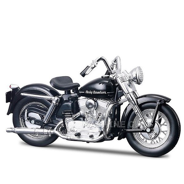 Miniatura Moto Harley-Davidson 1952 K Model Maisto 1:18