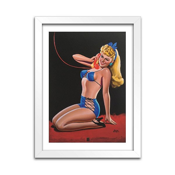 Pôster Pin-Up - Decoração