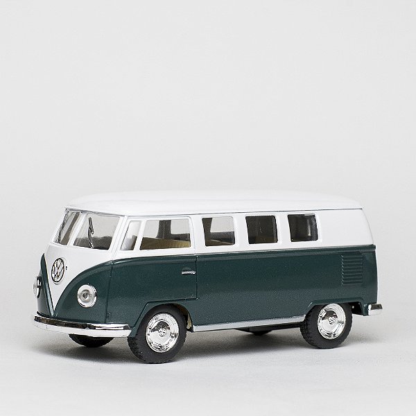 Miniatura Perua Kombi Verde 1962  - Saia e Blusa - 1:32