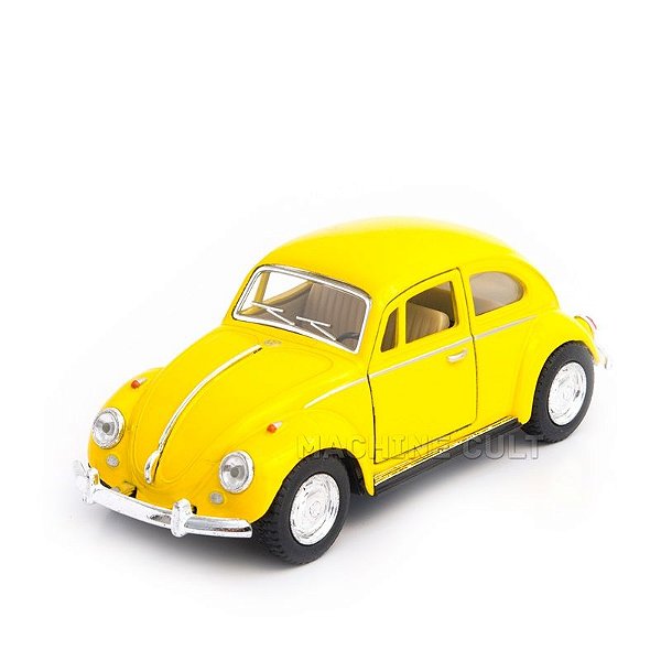 Miniatura Fusca 1967 Amarelo - 1:32