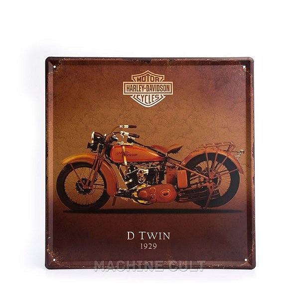 Placa Decorativa Harley-Davidson 1929
