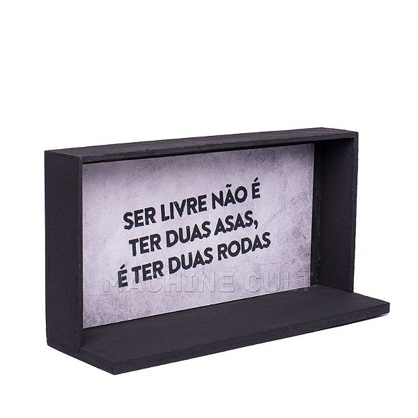 Expositor Miniatura de Moto com Frase - MD36