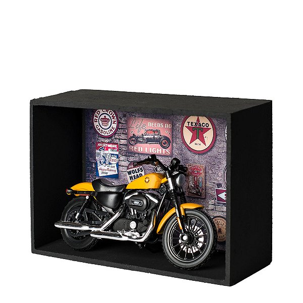 Miniatura Harley-Davidson com Expositor