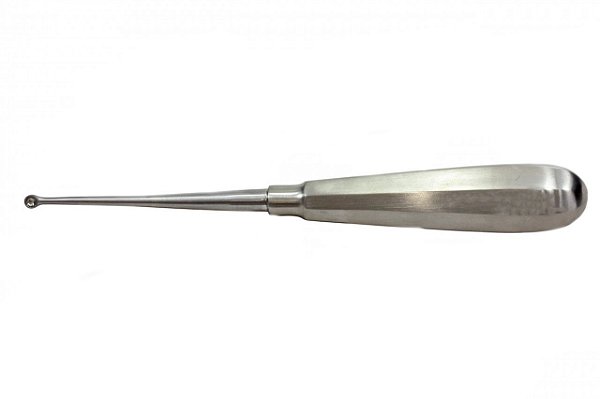 Cureta Bruns N°3 para cirurgia Óssea (7,0mm)
