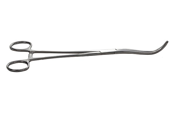 Pinça Guyon 16cm para pedículo renal