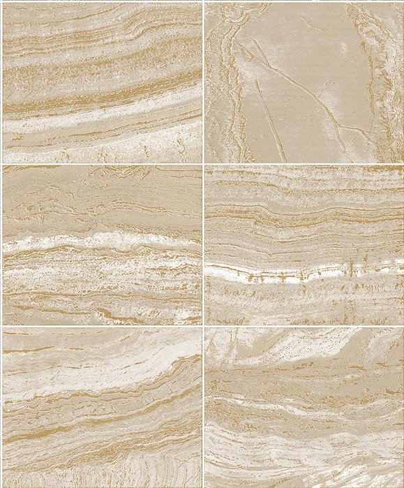 Papel de Parede Essencial Ess1016 - Quadriculado Marfim - 53cm x 10M