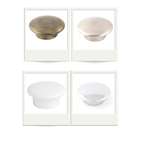 Kit 2 Ponteiras Para Cortina Chata 28mm (varão grosso) Decoração Casa e Sala