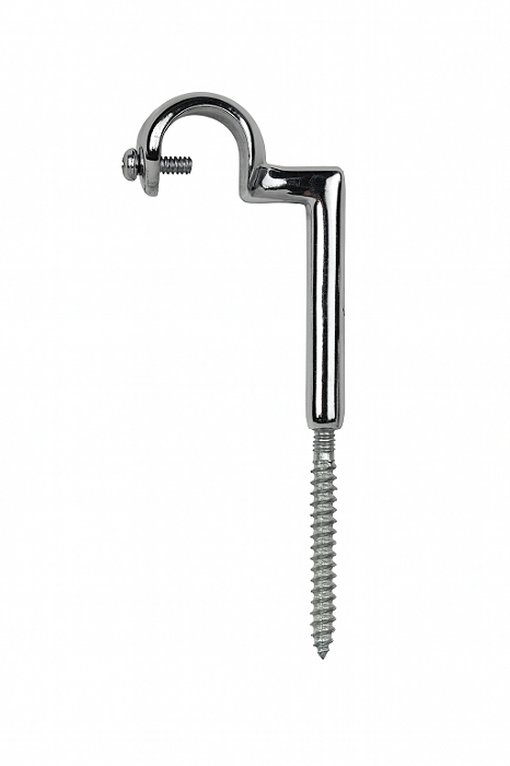 KIT 2 Suportes Alongado Varão de Cortina 13mm Varão Mini Fino Casa Decoração