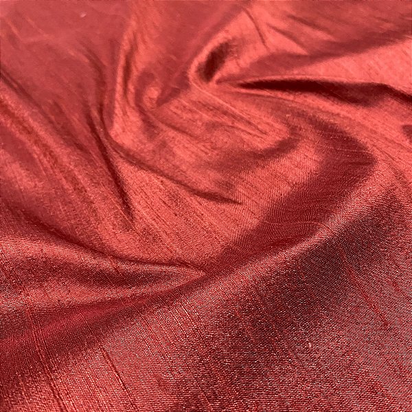 Tecido Seda 100% Pura Cereja - 1,47x1,00m