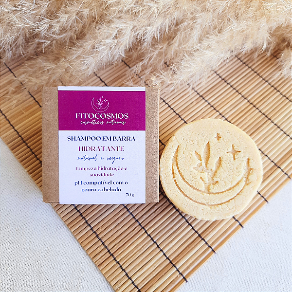 Shampoo em Barra Hidratante - Natural e Vegano