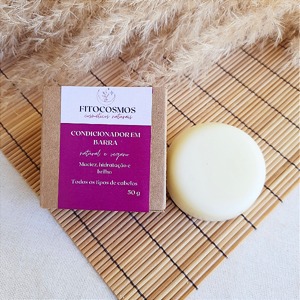 Condicionador em Barra Hidratante - Natural e Vegano