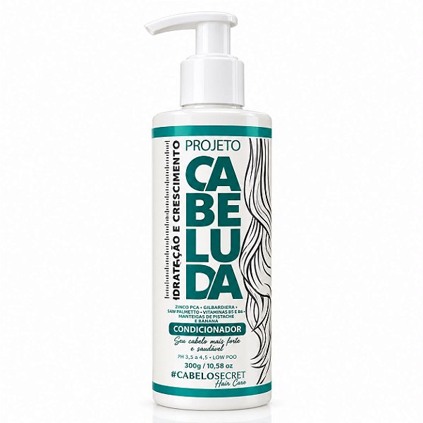 Condicionador Estimulante Projeto Cabeluda Fresh da raiz às pontas - 300 g