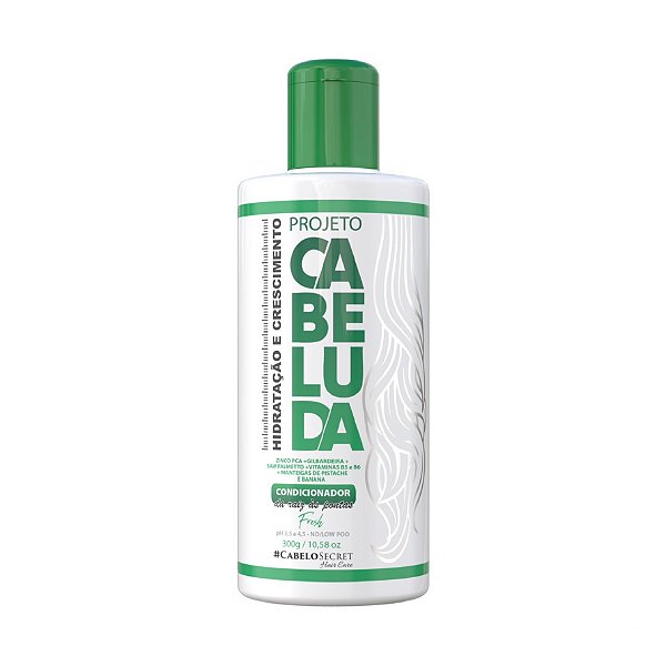 Condicionador Estimulante Projeto Cabeluda Fresh da raiz às pontas - 300 g