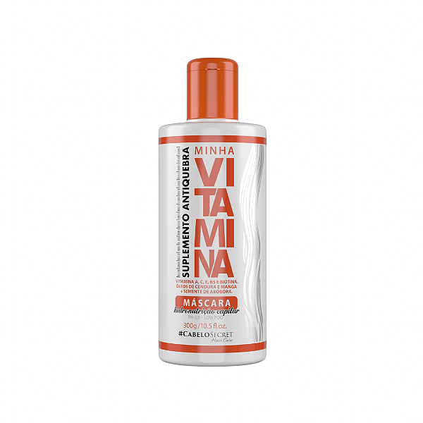 Minha Vitamina - Antiquebra - Máscara Hidronutritiva 300 g