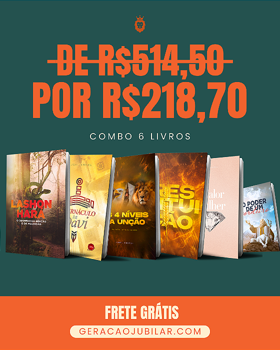 Combo 6 Livros | OFF