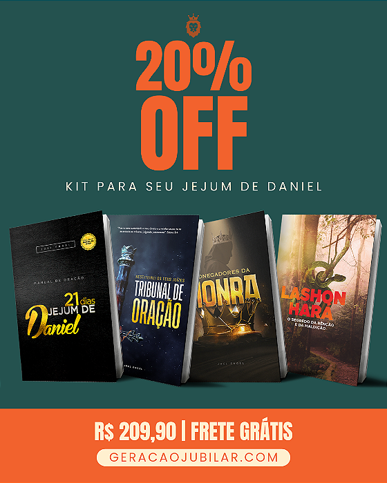 Kit para seu Jejum de Daniel