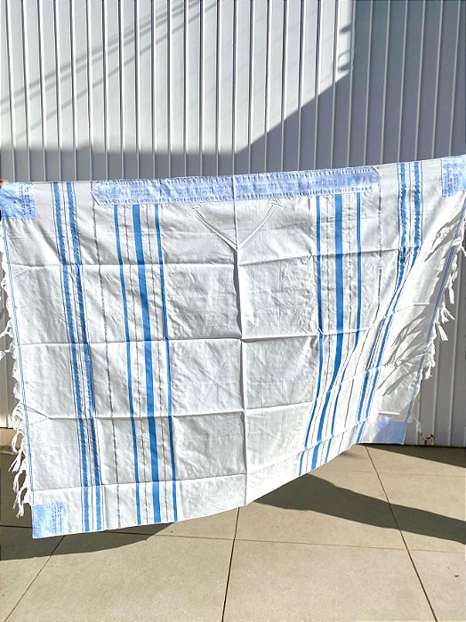 Talit Gadol Azul Claro 140cmx190cm