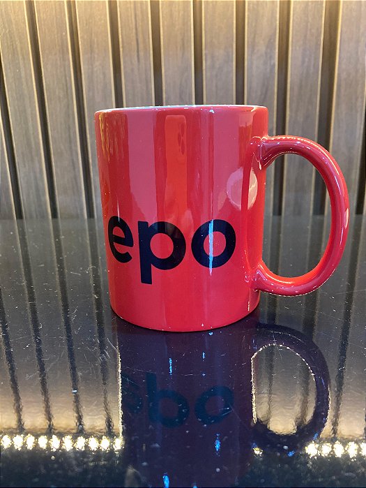 Caneca EPO "Eu sou aluno" | Vermelha