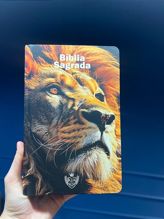 BÍBLIA SAGRADA LEÃO | King James | LETRA GIGANTE CAPA DURA